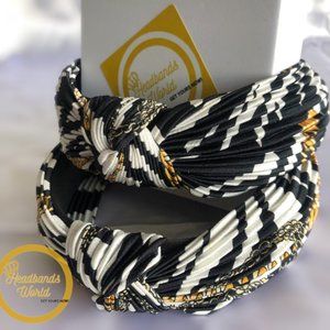 VINTAGE CHAINE - Women/ Teens Pleated Headband